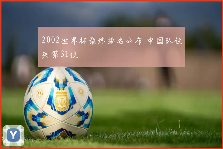 2002世界杯最终排名公布 中国队位列第31位